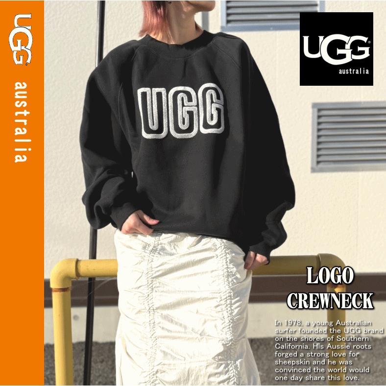 UGG Australia 【超上質スウェット生地】 アグ LOGO CREWNECK