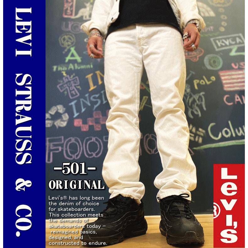 【米国モデル・日本未発売】 Levis リーバイス 501 ORIGINAL 501 オリジナル WHITE Denim ホワイト デニム 00501-0651｜insizeplus｜09