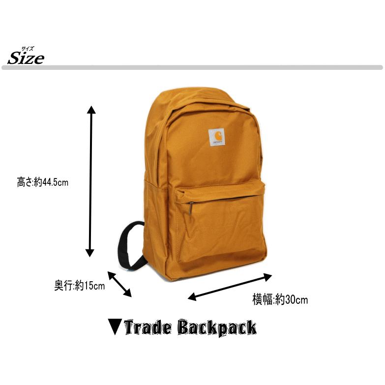 【期間限定SALE】/Carhartt Trade Backpack/【カーハート トレード バックパック】/100301｜insizeplus｜08