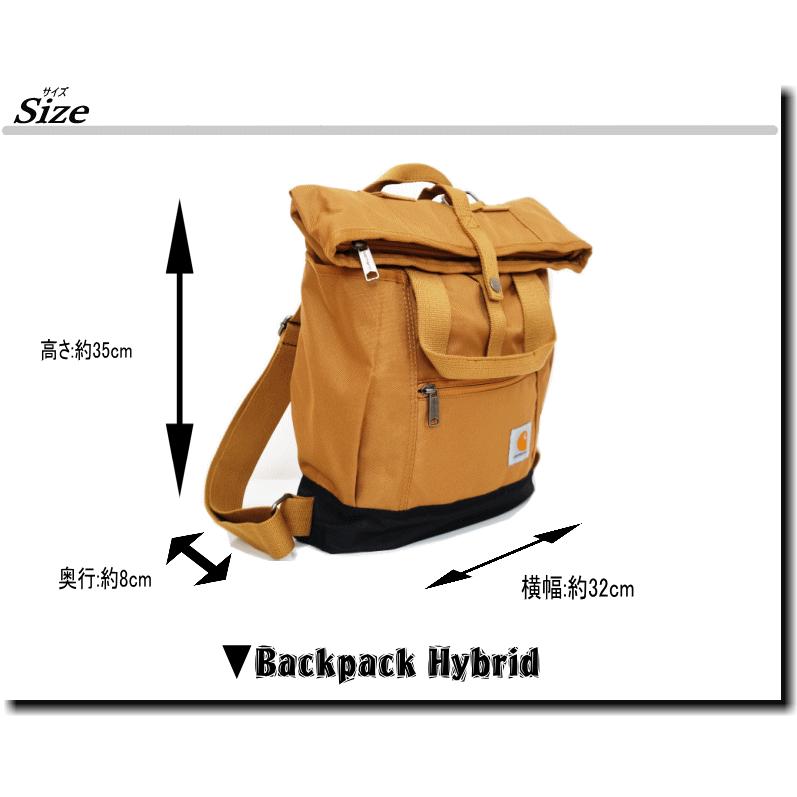 【日本未発売】【期間限定SALE】/Carhartt Backpack Hybrid/【カーハート バックパック ハイブリッド】/137901｜insizeplus｜11