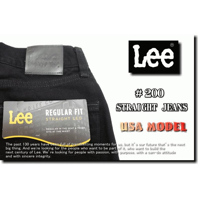 Lee リー #200 REGULAR FIT STRAIGHT JEANS  200 レギュラーフィット ストレート ジーンズ 米国モデル | Lee | 02