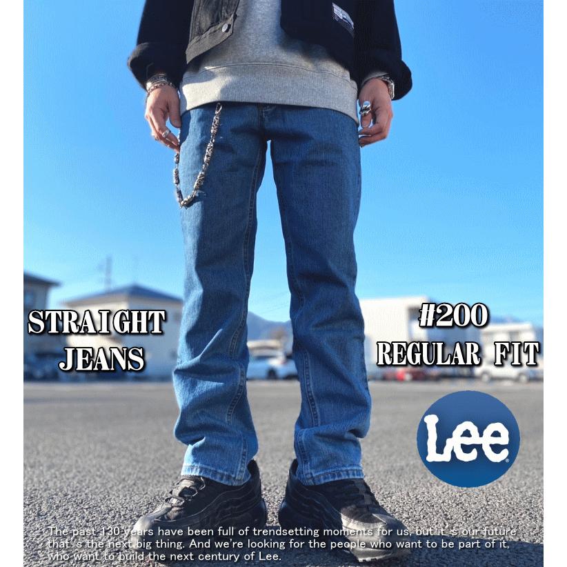 【在庫処分】 Lee リー #200 REGULAR FIT STRAIGHT JEANS 200 レギュラーフィット ストレート ジーンズ 米国モデル | Lee | 03