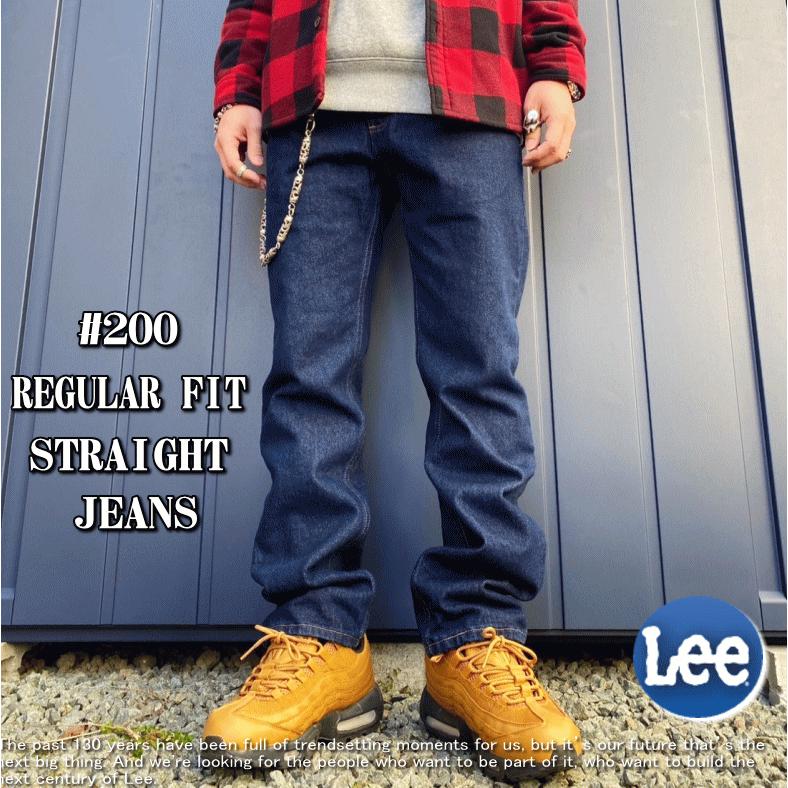 Lee リー #200 REGULAR FIT STRAIGHT JEANS 200 レギュラーフィット ストレート ジーンズ 米国モデル | Lee | 12