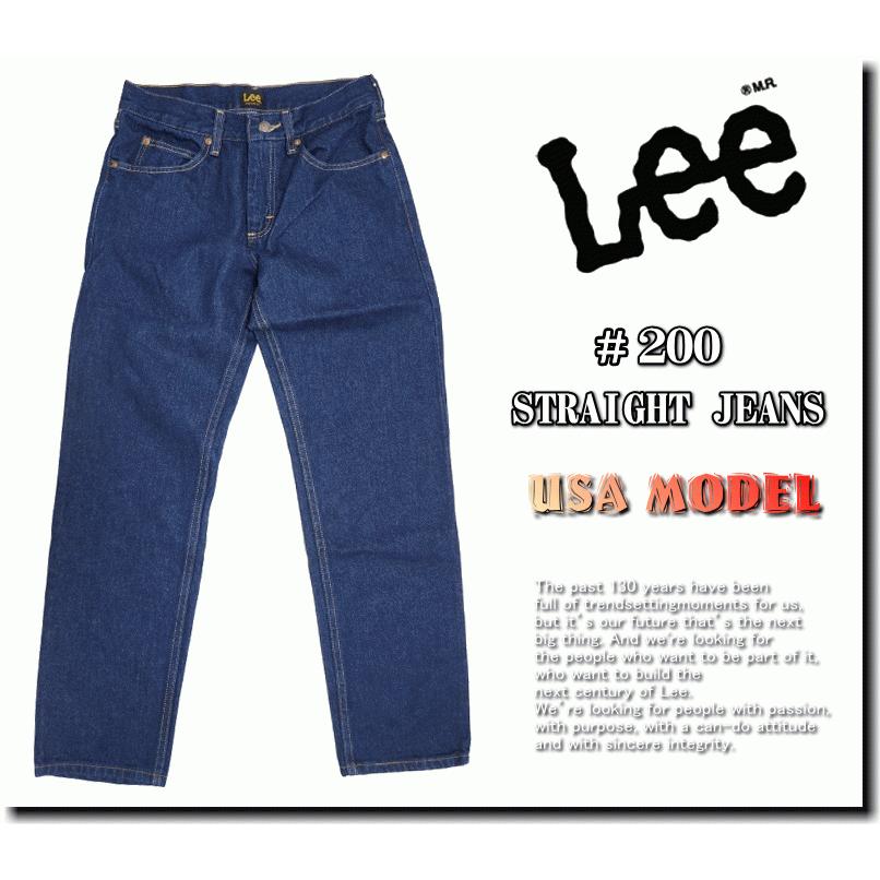 Lee リー #200 REGULAR FIT STRAIGHT JEANS 200 レギュラーフィット ストレート ジーンズ 米国モデル | Lee | 19