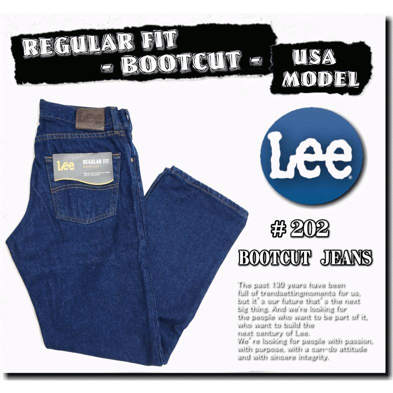 Lee リー #202 REGULAR FIT BOOTCUT JEANS 202 レギュラーフィット ブーツカット ジーンズ 米国モデル | Lee | 01