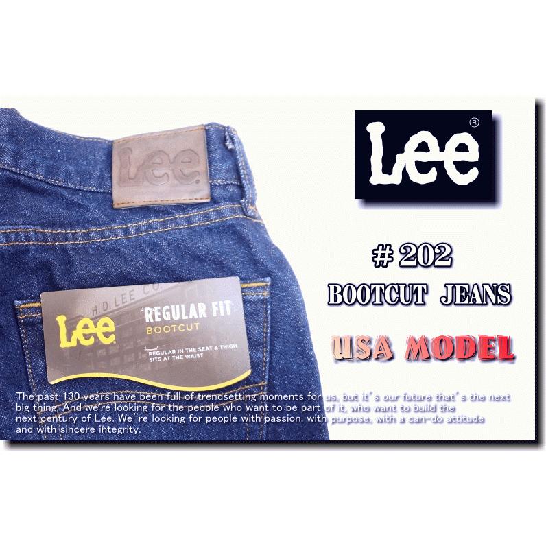 Lee リー #202 REGULAR FIT BOOTCUT JEANS 202 レギュラーフィット ブーツカット ジーンズ 米国モデル | Lee | 02