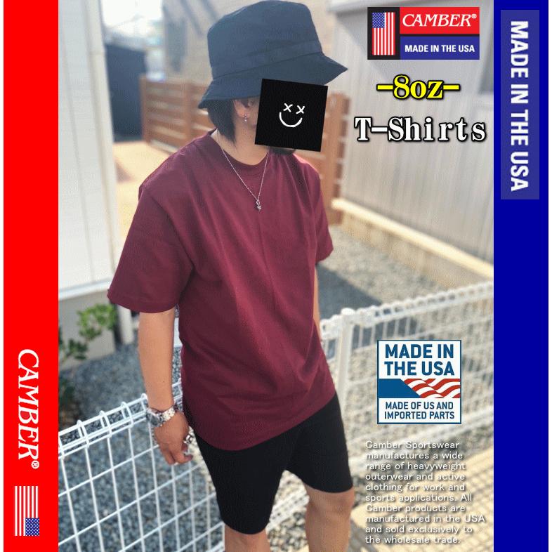 【夏物処分】 【アメリカ製】 CAMBER キャンバー #301 8oz MAX WEIGHT Short Sleeve T-Shirts MADE IN USA マックスウェイト Tシャツ | CAMBER | 06
