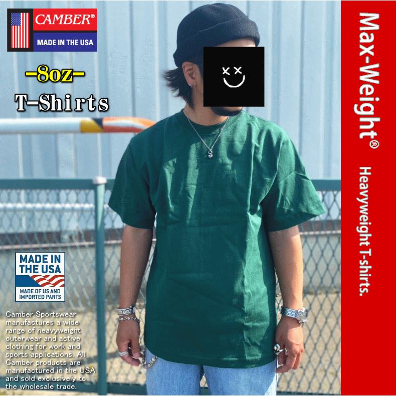 【夏物処分】 【アメリカ製】 CAMBER キャンバー #301 8oz MAX WEIGHT Short Sleeve T-Shirts MADE IN USA マックスウェイト Tシャツ｜insizeplus｜06