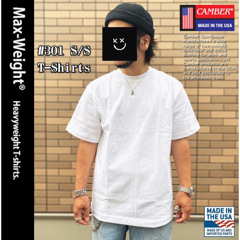 アメリカ製】 CAMBER キャンバー #301 8oz MAX WEIGHT Short Sleeve T 