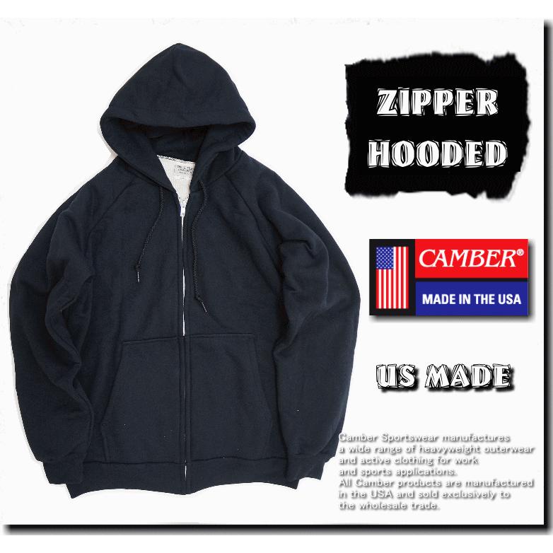 CAMBER キャンバー CHILL BUSTER ZIPPER HOODED #531 MADE IN USA 
