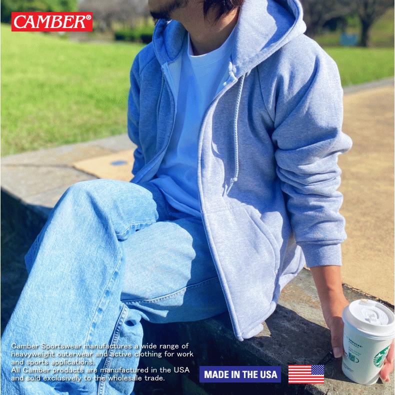 CAMBER キャンバー CHILL BUSTER ZIPPER HOODED #531 MADE IN USA