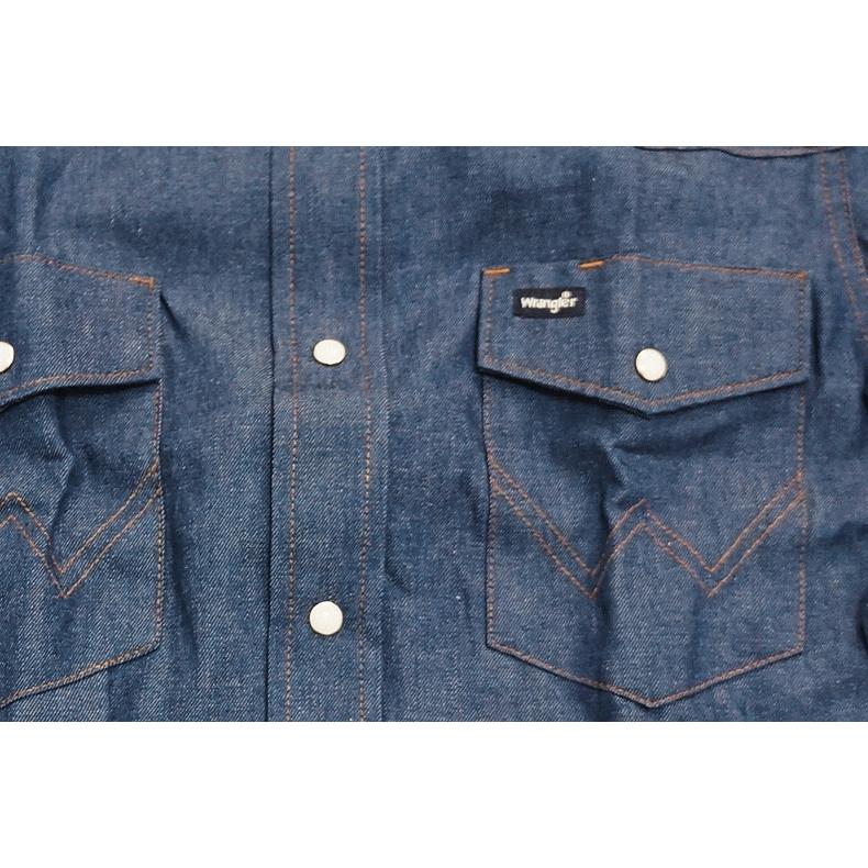Wrangler（ラングラー） 【在庫処分】 WESTERN WORKSHIRTS 未洗い