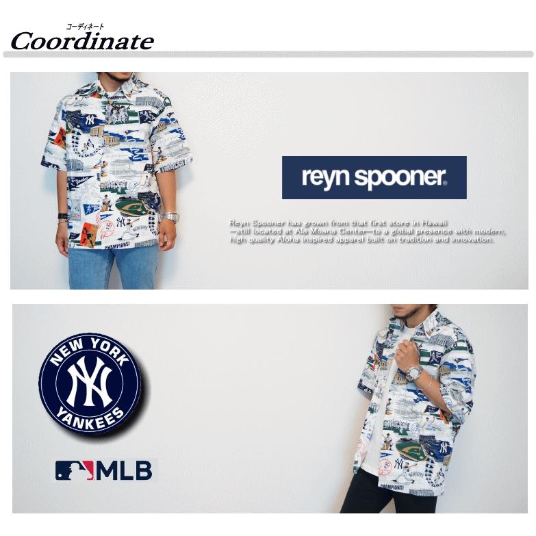 美品 Reyn Spooner レインスプーナー ヤンキース アロハシャツ reyn spooner reynspooner レインスプーナー YANKEES ヤンキース
