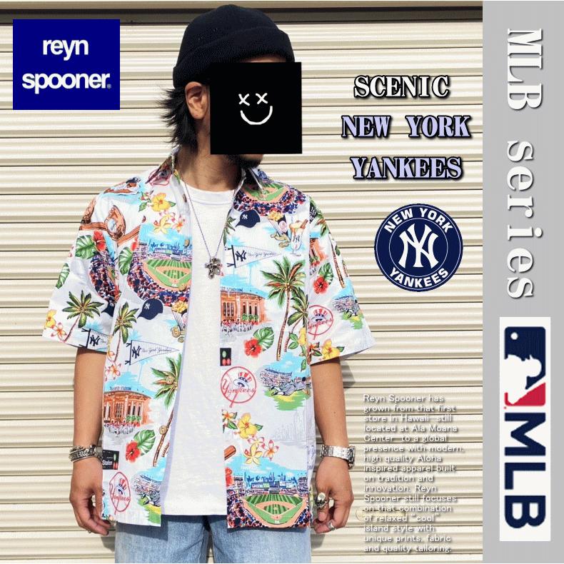夏物処分】 Reyn Spooner レインスプーナー MLB SCENIC NEW YORK