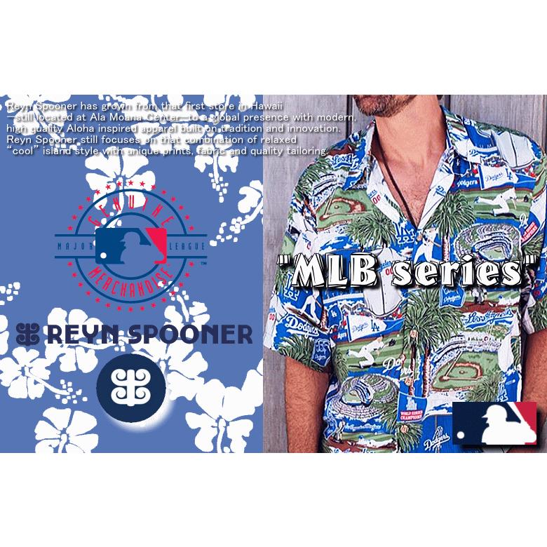 【超希少◎】reyn spooner　半袖シャツ　ヤンキース　美品　完売モデル◎ 夏物処分】 Reyn Spooner レインスプーナー MLB SCENIC NEW YORK