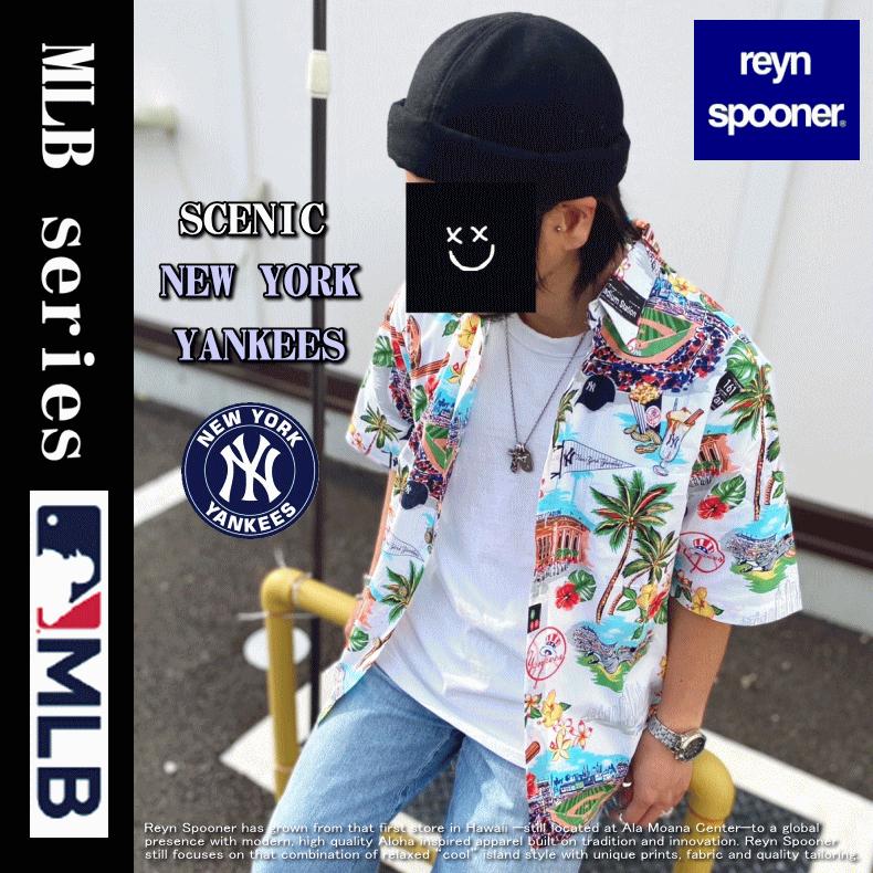 夏物処分】 Reyn Spooner レインスプーナー MLB SCENIC NEW YORK