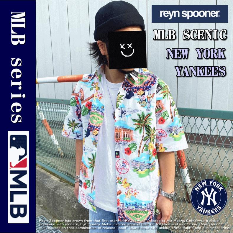 夏物処分】 Reyn Spooner レインスプーナー MLB SCENIC NEW YORK
