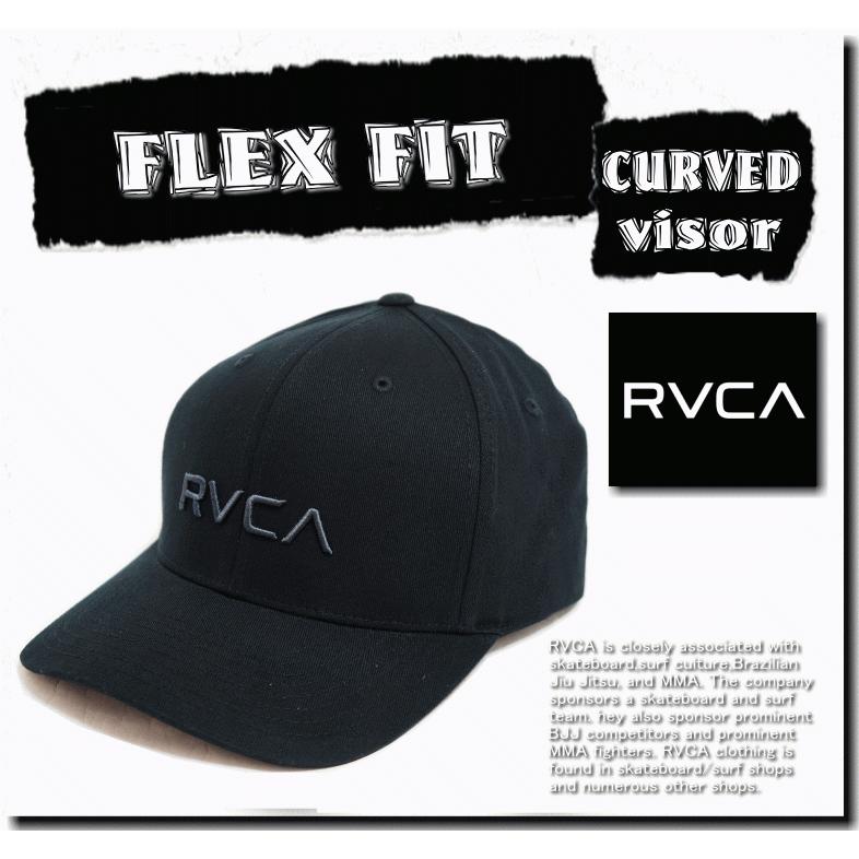 RVCA（ルーカ） 【米国モデル】 FLEX FIT CAP フレックス フィット