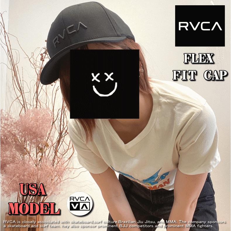 RVCA（ルーカ） 【米国モデル】 FLEX FIT CAP フレックス フィット