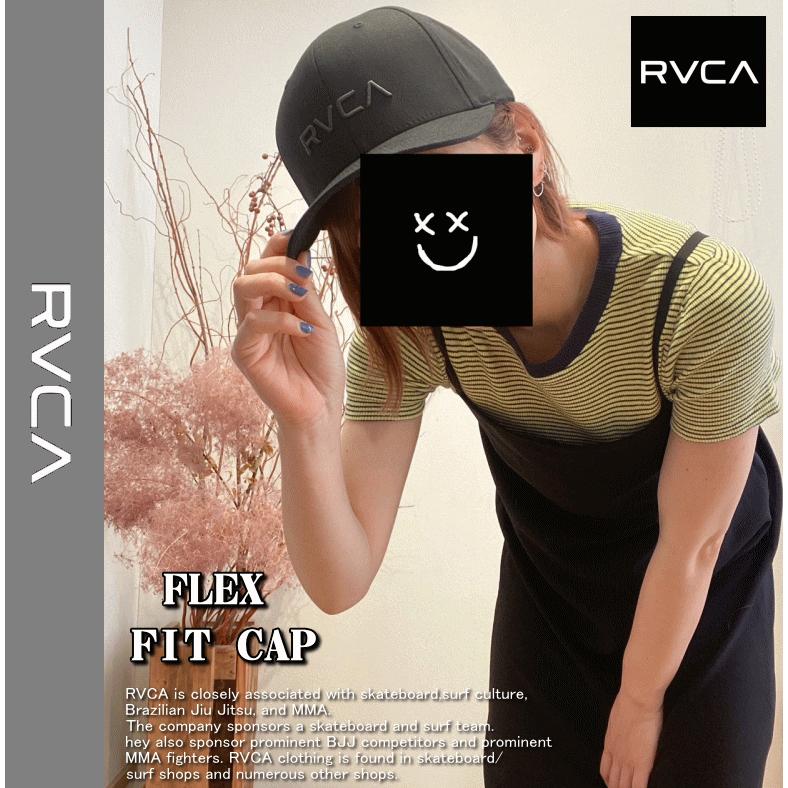 RVCA（ルーカ） 【米国モデル】 FLEX FIT CAP フレックス フィット