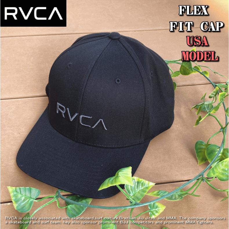 RVCA（ルーカ） 【米国モデル】 FLEX FIT CAP フレックス フィット