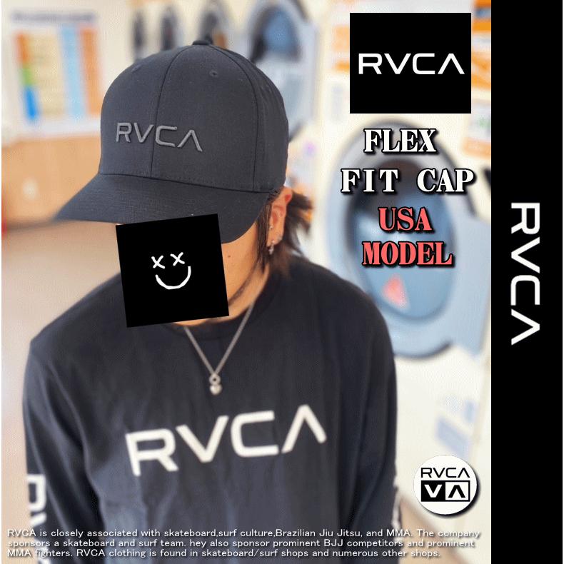 【米国モデル】 RVCA ルーカ FLEX FIT CAP フレックス フィット キャップ｜insizeplus｜05