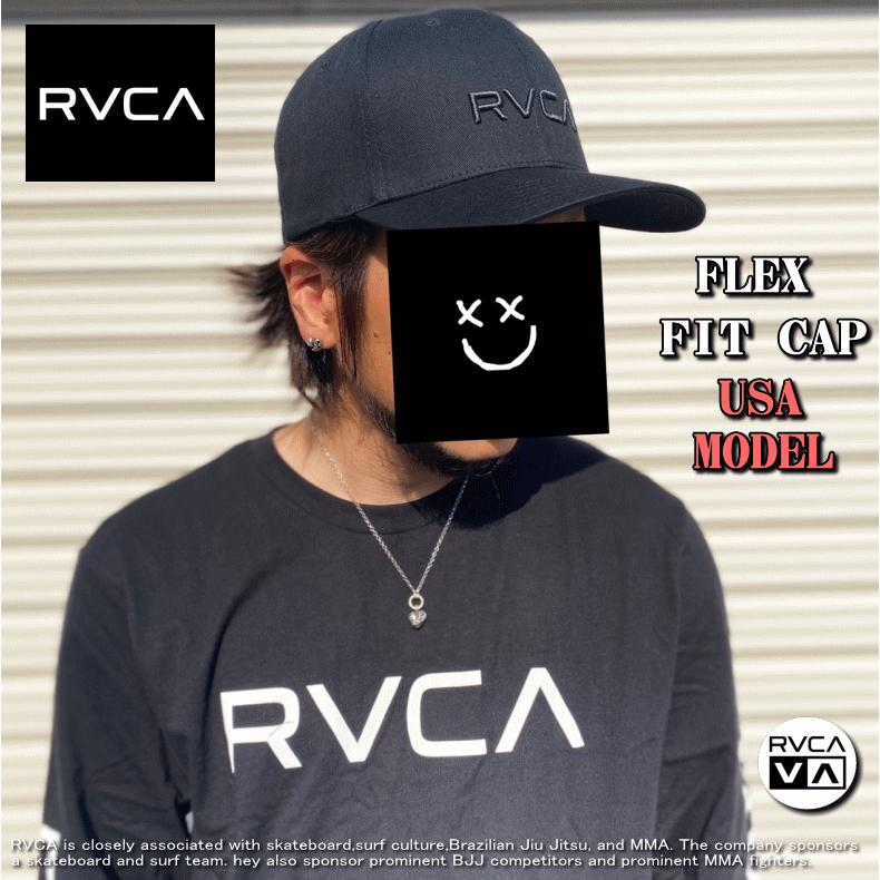 RVCA（ルーカ） 【米国モデル】 FLEX FIT CAP フレックス フィット
