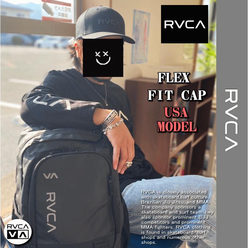 RVCA（ルーカ） 【米国モデル】 FLEX FIT CAP フレックス フィット