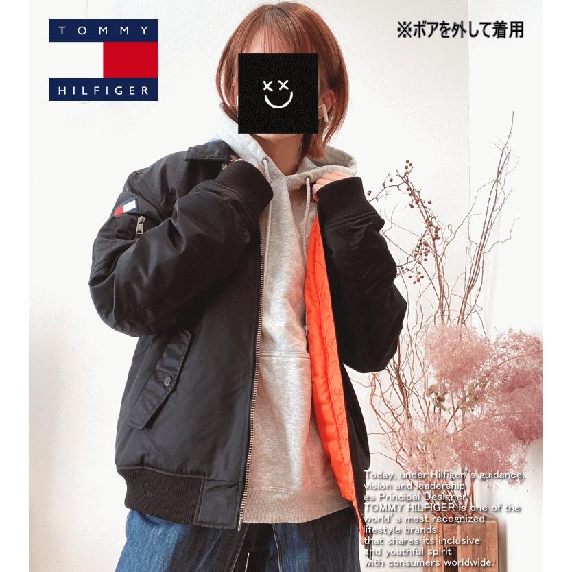 【冬物処分】 Tommy Hilfiger トミー ヒルフィガー MA-1 FLIGHT JACKET 本格 フライト ジャケット  ミリタリージャケット 159AN971