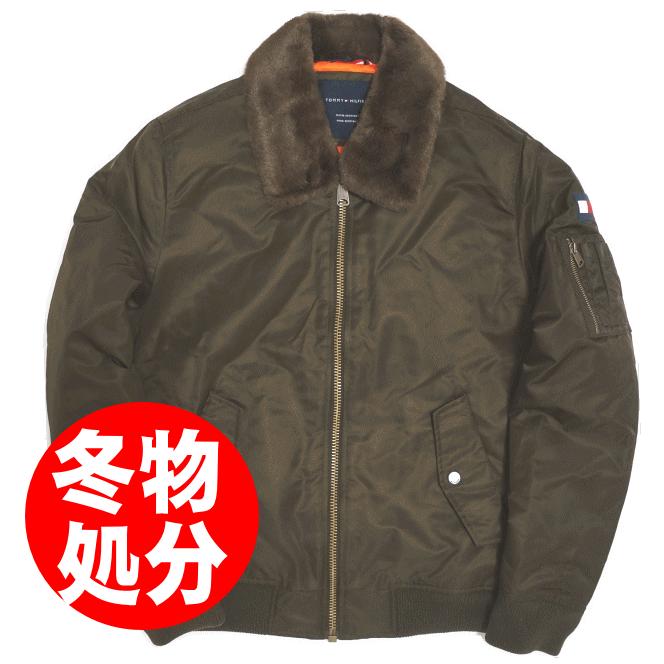 冬物処分】 Tommy Hilfiger トミー ヒルフィガー MA-1 FLIGHT JACKET 