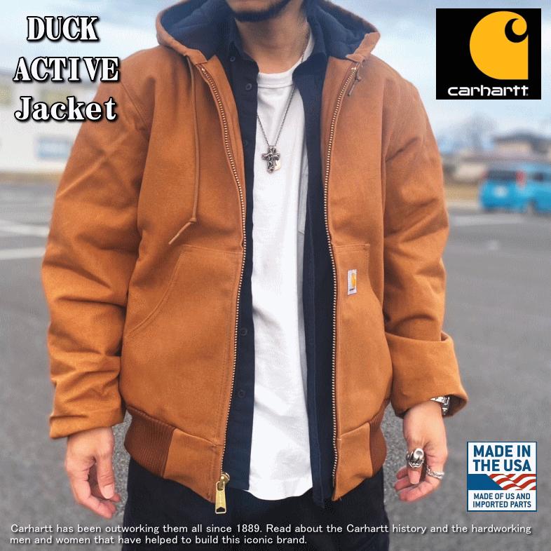 【アメリカ製】 Carhartt カーハート Duck Active Jacket J140 ダック アクティブ ジャケット 中綿素材