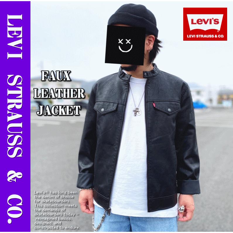 Levi's（リーバイス） 【米国モデル】 Levis FAUX LEATHER JACKET