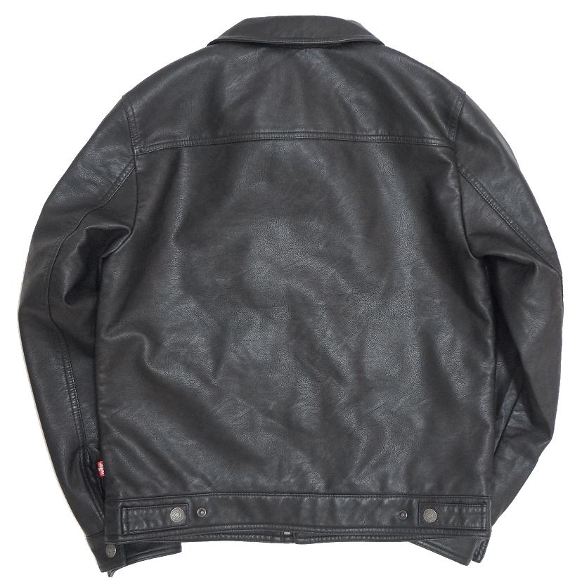 Levi's 【米国モデル】 リーバイス FAUX UTILITY LEATHER JACKET Levi's 【米国モデル】 リーバイス FAUX UTILITY LEATHER JACKET