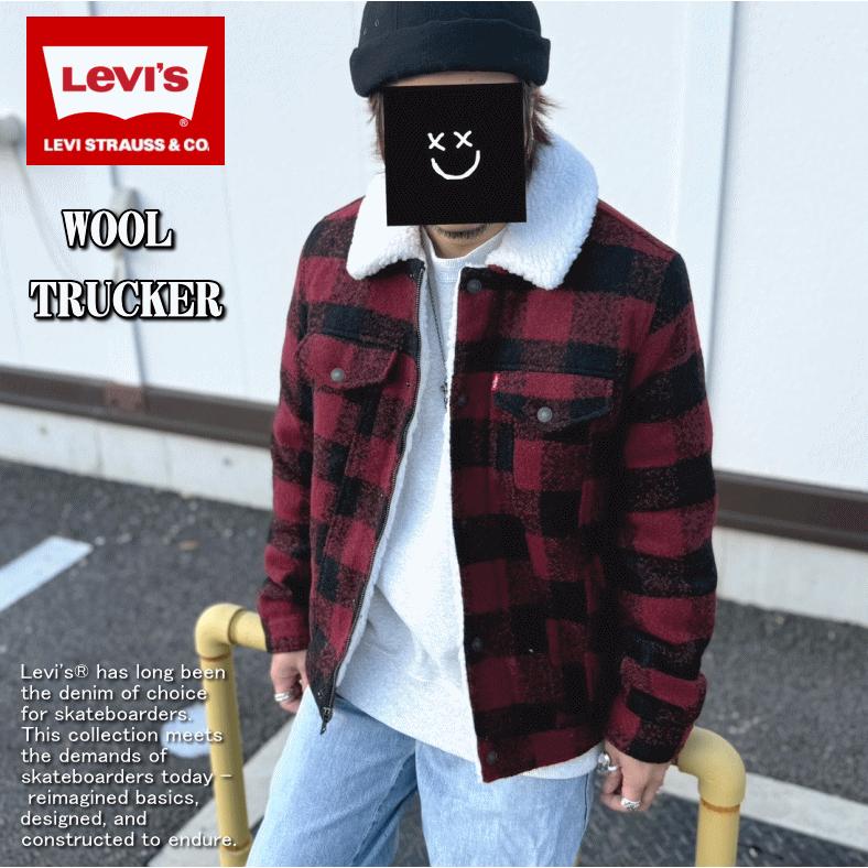 Levi's（リーバイス） 【米国モデル】 Levis WOOL TRUCKER JACKET ボア