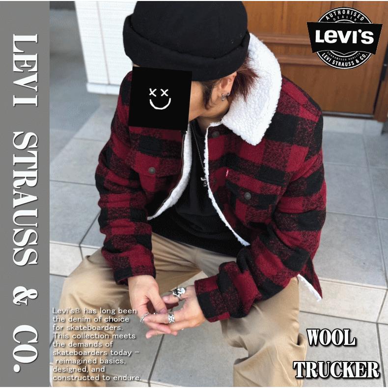 Levi's（リーバイス） 【米国モデル】 Levis WOOL TRUCKER JACKET ボア