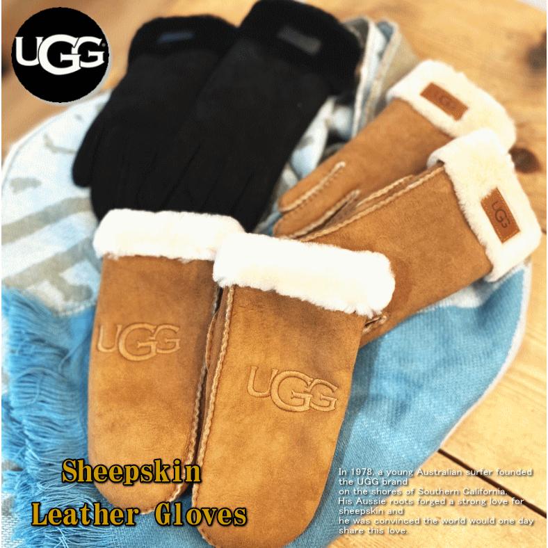 UGG Australia アグ Sheepskin MITTEN GLOVE シープスキン UGG Australia アグ Sheepskin MITTEN GLOVE シープスキン