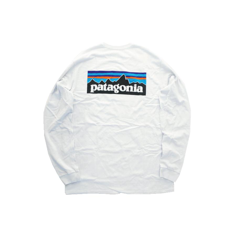 patagonia（パタゴニア） P-6 Logo Long Sleeve T-shirts ロゴ ロンT