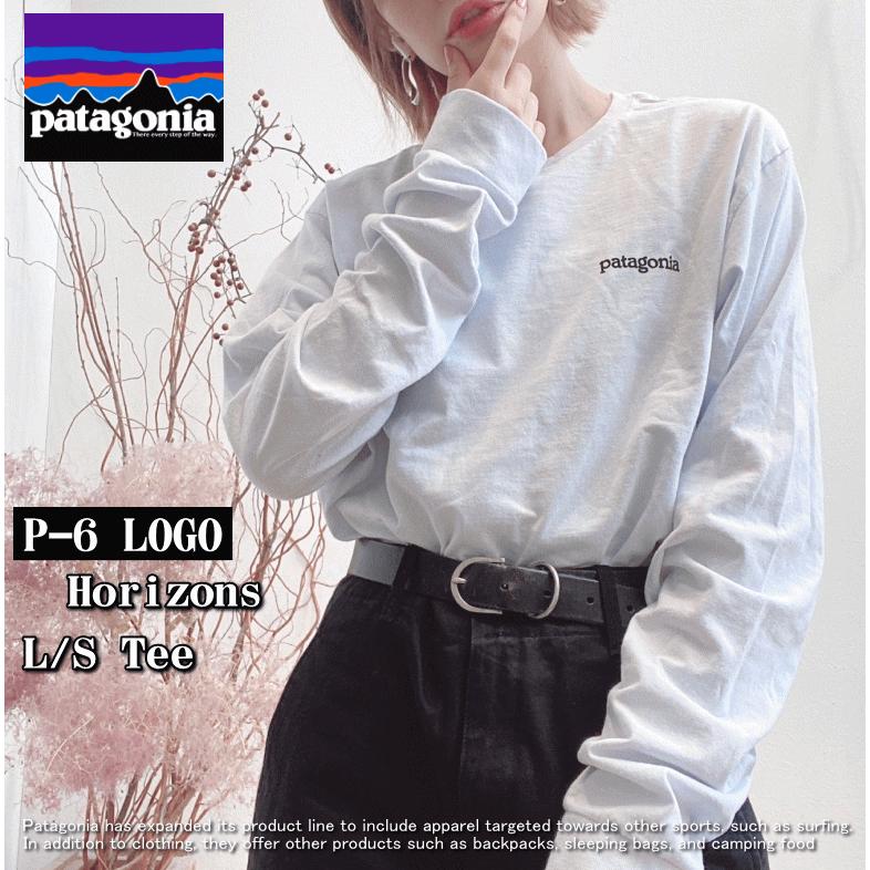 patagonia（パタゴニア） P-6 Logo Long Sleeve T-shirts ロゴ ロンT