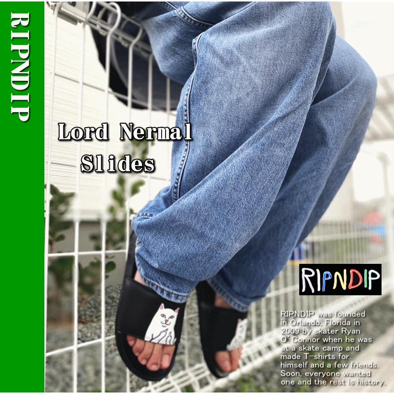 【夏物処分】 RIPNDIP リップンディップ Lord Nermal Slides スライド シャワーサンダル RND1528 2023年夏・新作モデル｜insizeplus｜09