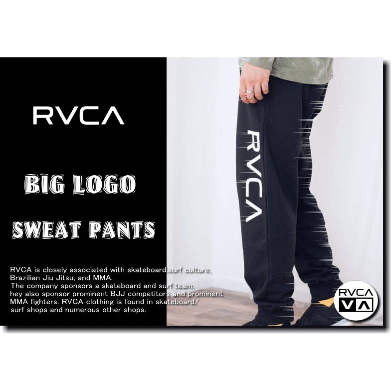 RVCA（ルーカ） RVCA BIG LOGO SWEAT PANTS スウェットパンツ : INSIZE
