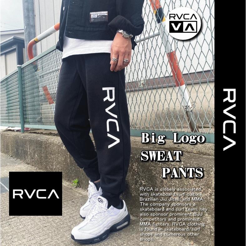 RVCA（ルーカ） RVCA BIG LOGO SWEAT PANTS スウェットパンツ : INSIZE