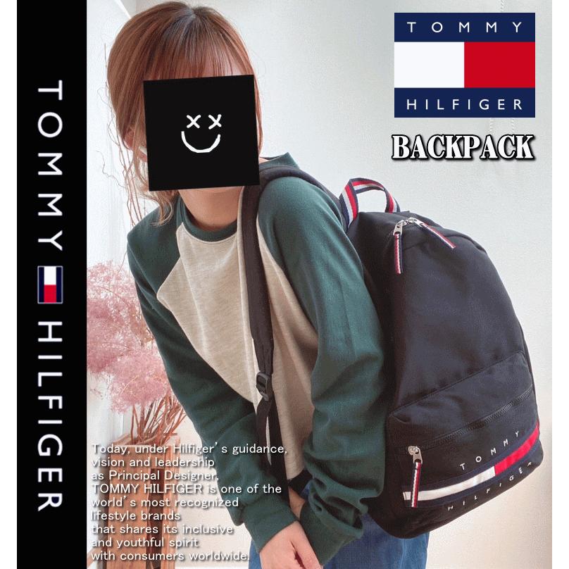 【女性にオススメ】 Tommy Hilfiger トミー ヒルフィガー SOLID GINO BACKPACK ロゴ バックパック リュック 69J3214 【米国モデル・日本未発売】 | TOMMY HILFIGER | 06