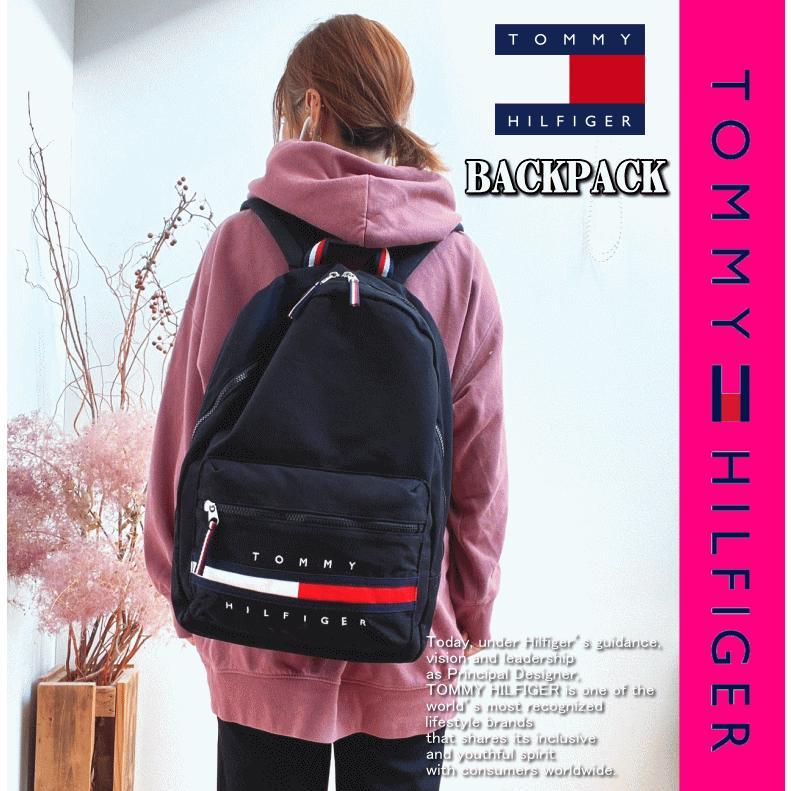 【米国モデル・日本未発売】 Tommy Hilfiger トミー ヒルフィガー SOLID GINO BACKPACK ロゴ バックパック リュック 69J3214 | TOMMY HILFIGER | 15