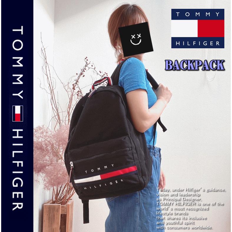 【米国モデル・日本未発売】 Tommy Hilfiger トミー ヒルフィガー SOLID GINO BACKPACK ロゴ バックパック リュック 69J3214 | TOMMY HILFIGER | 17