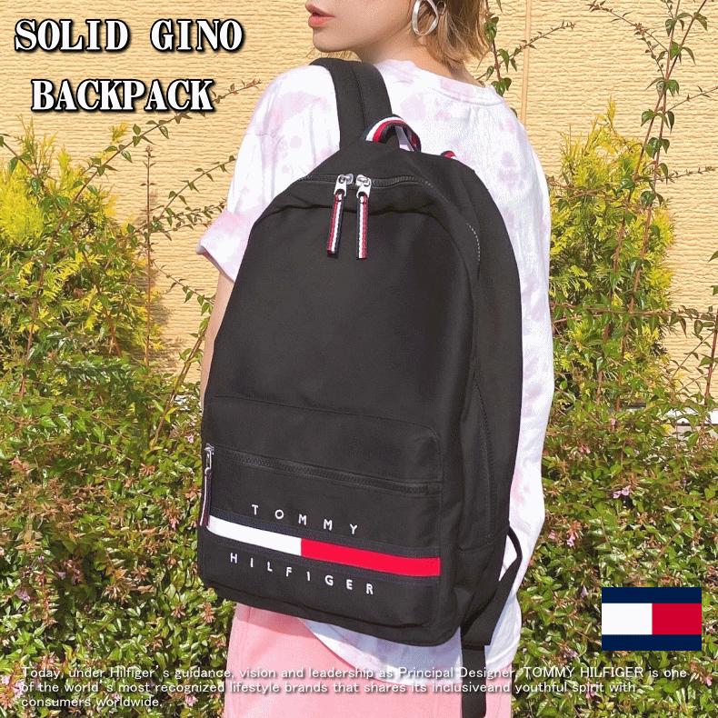 【米国モデル・日本未発売】 Tommy Hilfiger トミー ヒルフィガー SOLID GINO BACKPACK ロゴ バックパック リュック 69J3214 | TOMMY HILFIGER | 08