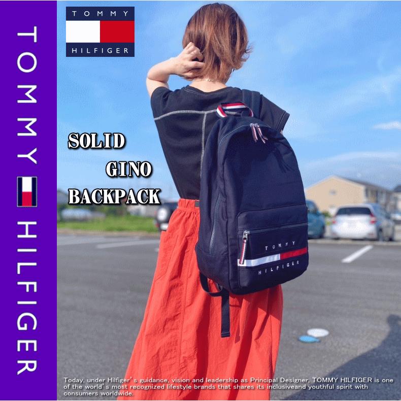 【米国モデル・日本未発売】 Tommy Hilfiger トミー ヒルフィガー SOLID GINO BACKPACK ロゴ バックパック リュック 69J3214 | TOMMY HILFIGER | 13