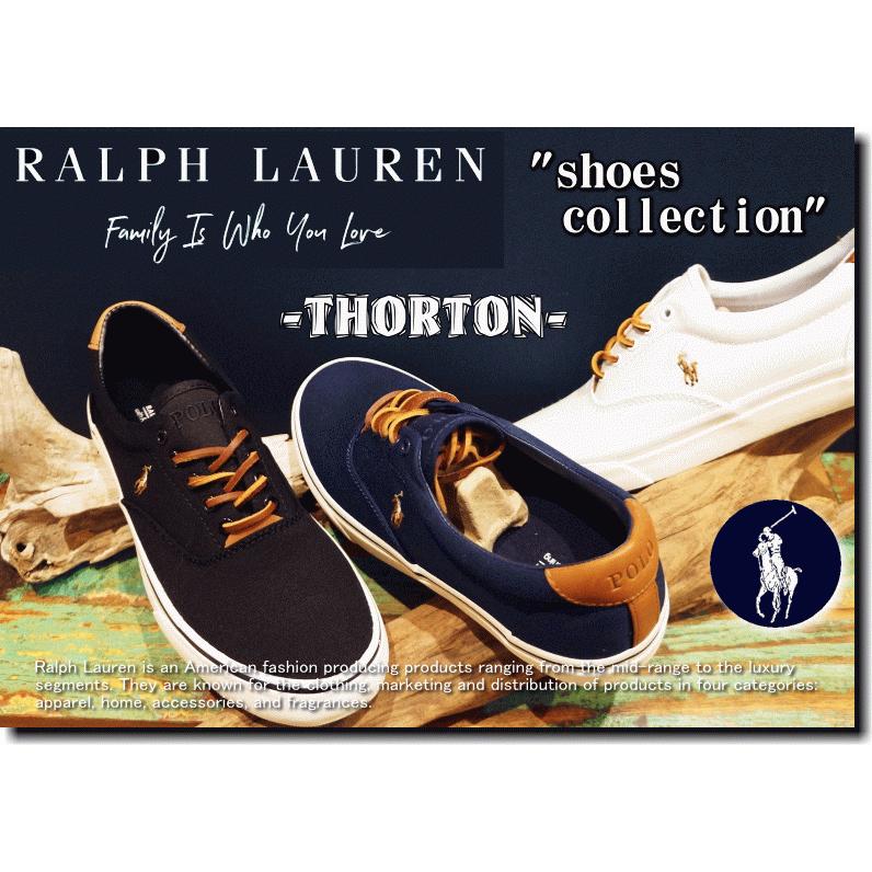 Polo Ralph Lauren THORTON SNEAKERS VULC ポロ ラルフローレン ソートン ローカット キャンバス スニーカー｜insizeplus｜03