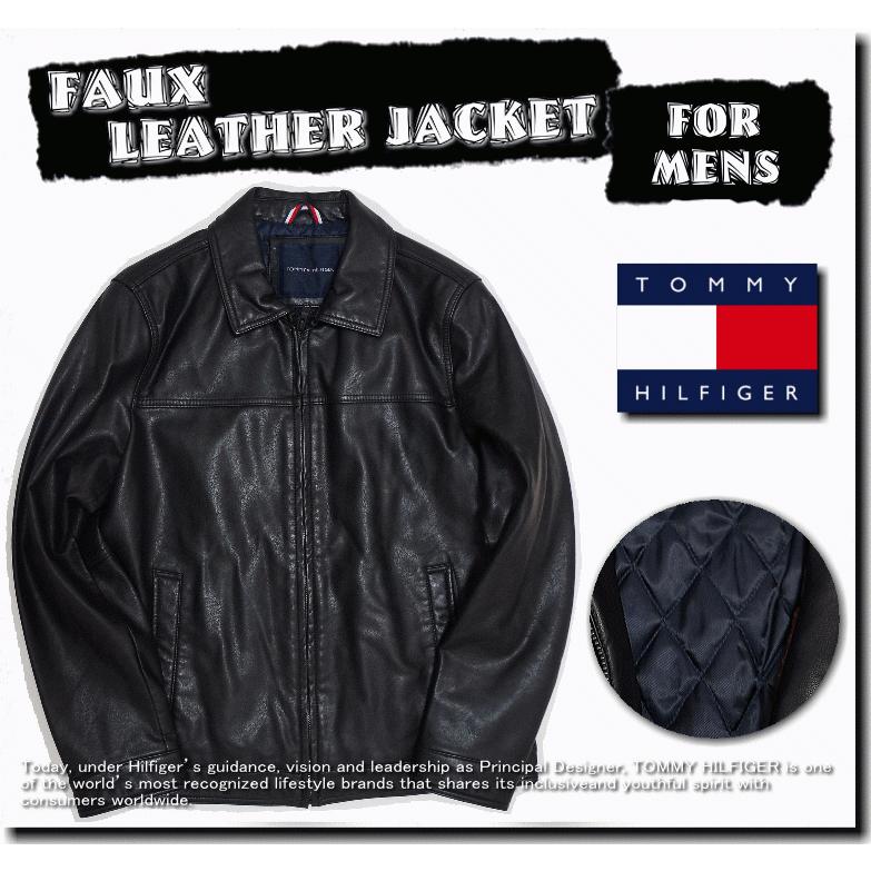 TOMMY HILFIGER 【日本未発売】 Tommy Hilfiger FAUX LEATHER TOMMY HILFIGER 【日本未発売】 Tommy Hilfiger FAUX LEATHER