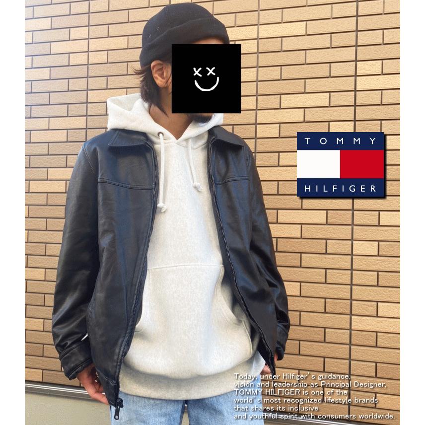 Tommy Hilfiger FAUX LEATHER JACKET トミー ヒルフィガー フォゥクス