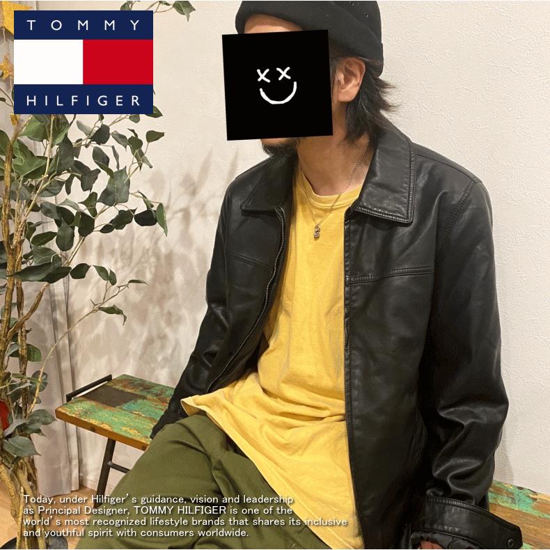 TOMMY HILFIGER 【日本未発売】 Tommy Hilfiger FAUX LEATHER TOMMY HILFIGER 【日本未発売】 Tommy Hilfiger FAUX LEATHER